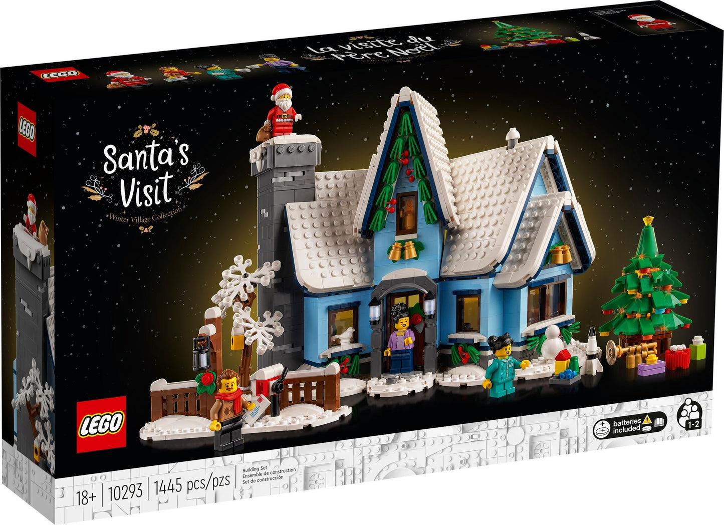 Lego Creator Expert 10293 Visita di Babbo Natale