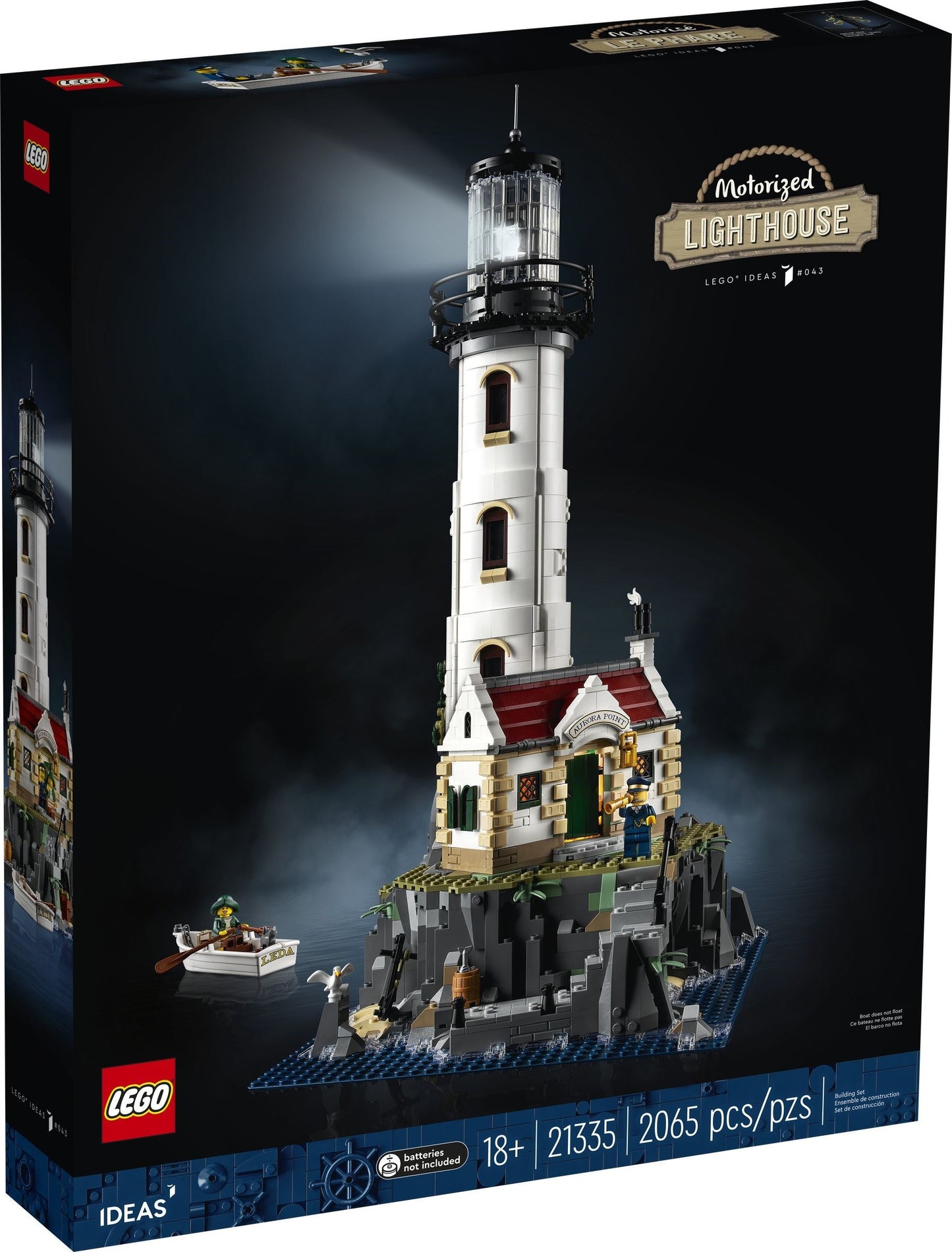 Lego Ideas 21335 Faro Motorizato
