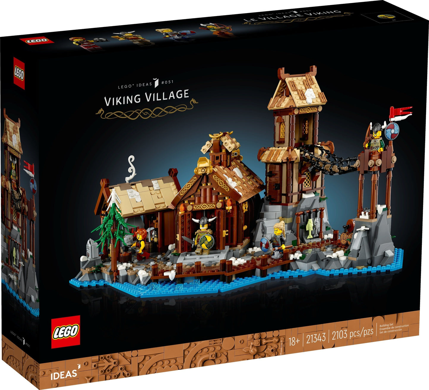 Lego Ideas 21343 Villaggio Vichingo