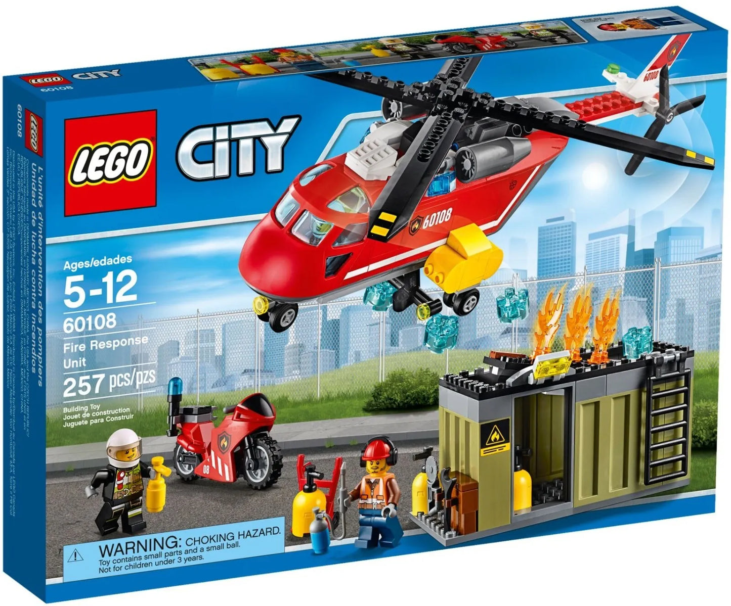 Lego City Pompieri 60108 Unità di Risposta Antincendio