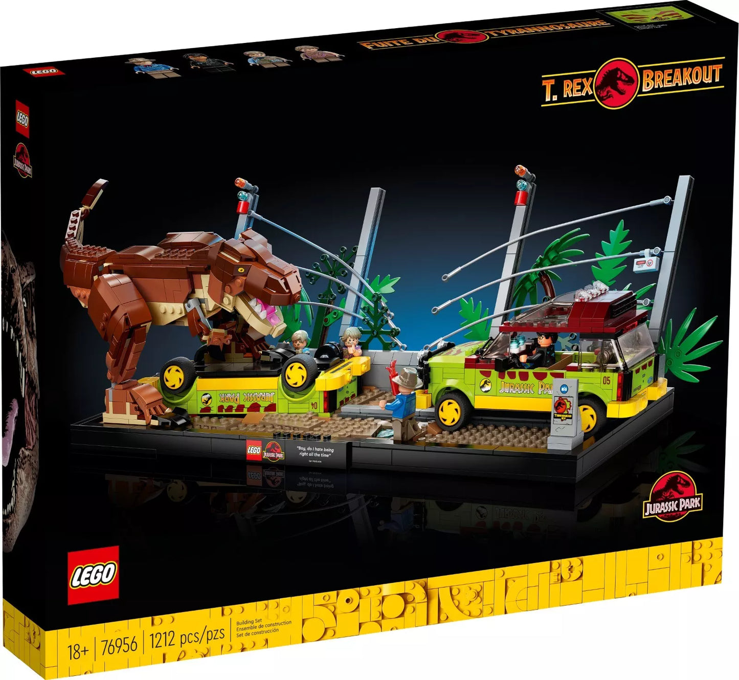 Lego Jurassic World 76956 Fuga del Tirannosauro