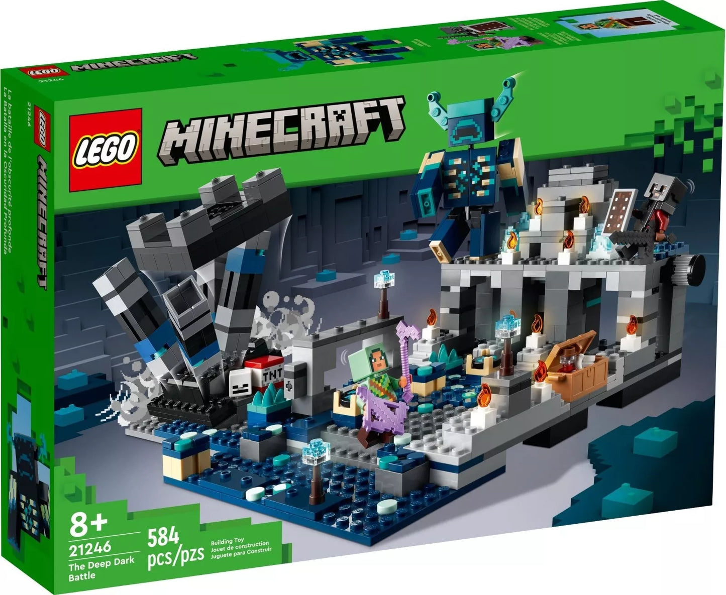 Lego Minecraft 21246 La battaglia Buia e Profonda