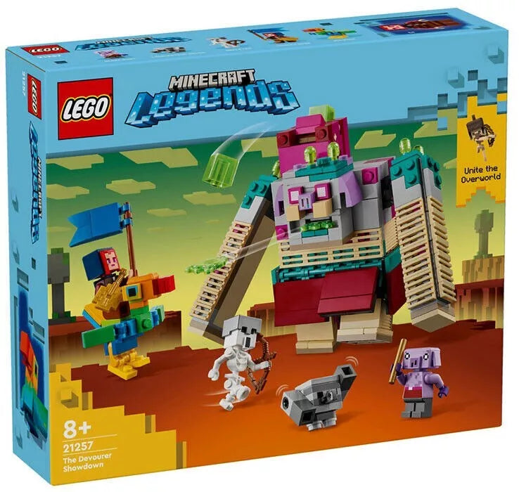 Lego Minecraft 21257 Resa dei Conti con il Divoratore