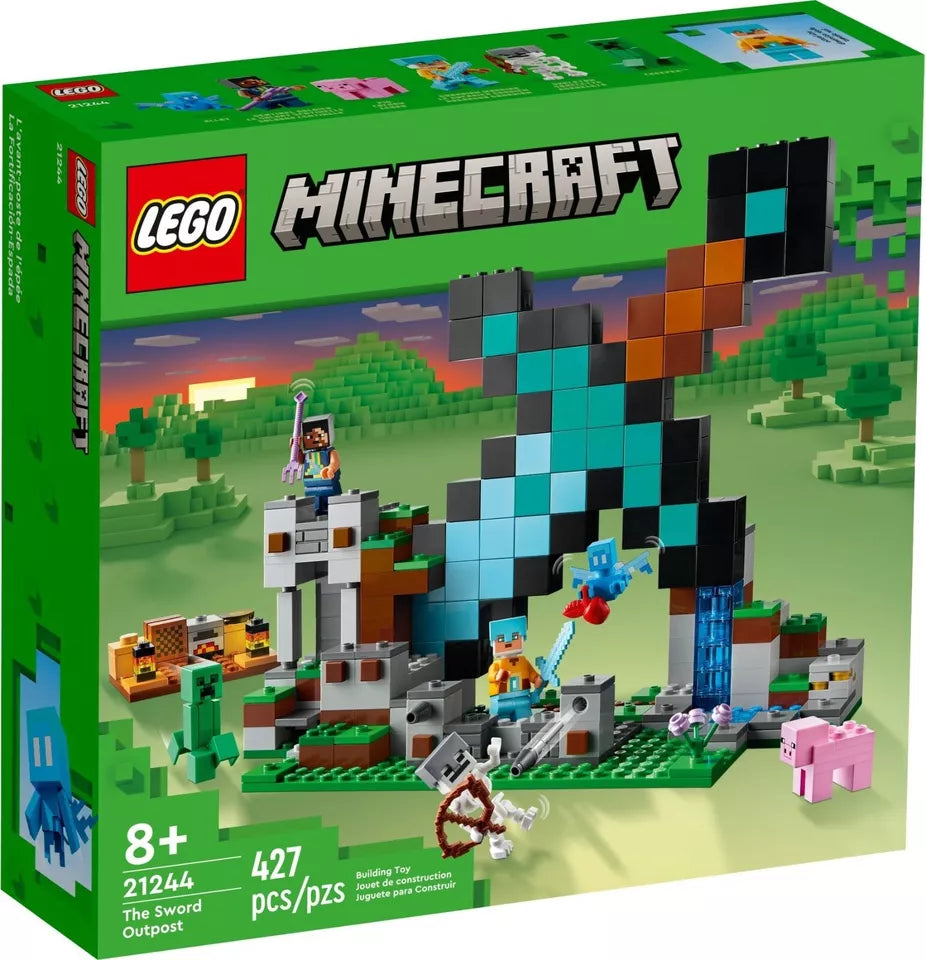 Lego Minecraft 21244 L’avamposto della spada