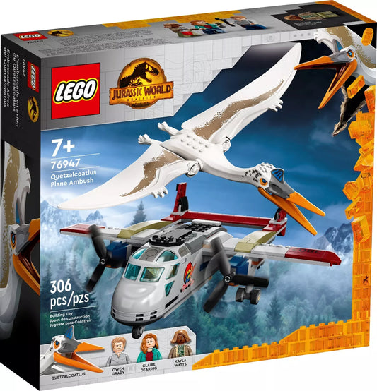 Lego Jurassic World 76947 Quetzalcoatlus Agguato Aereo