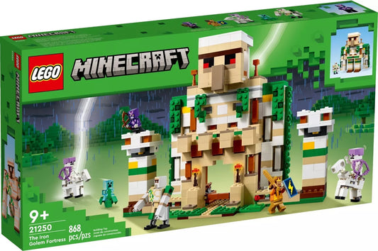 Lego Minecraft 21250 La Fortezza del Golem di Ferro