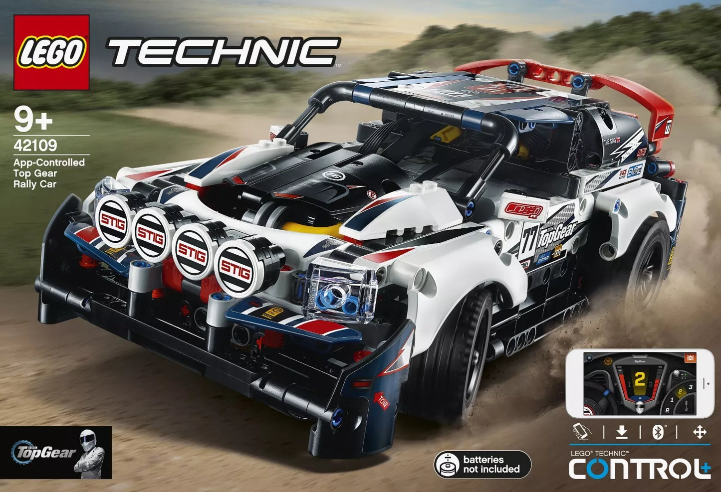 Lego Technic 42109 Auto da Rally Top Gear Telecomandata