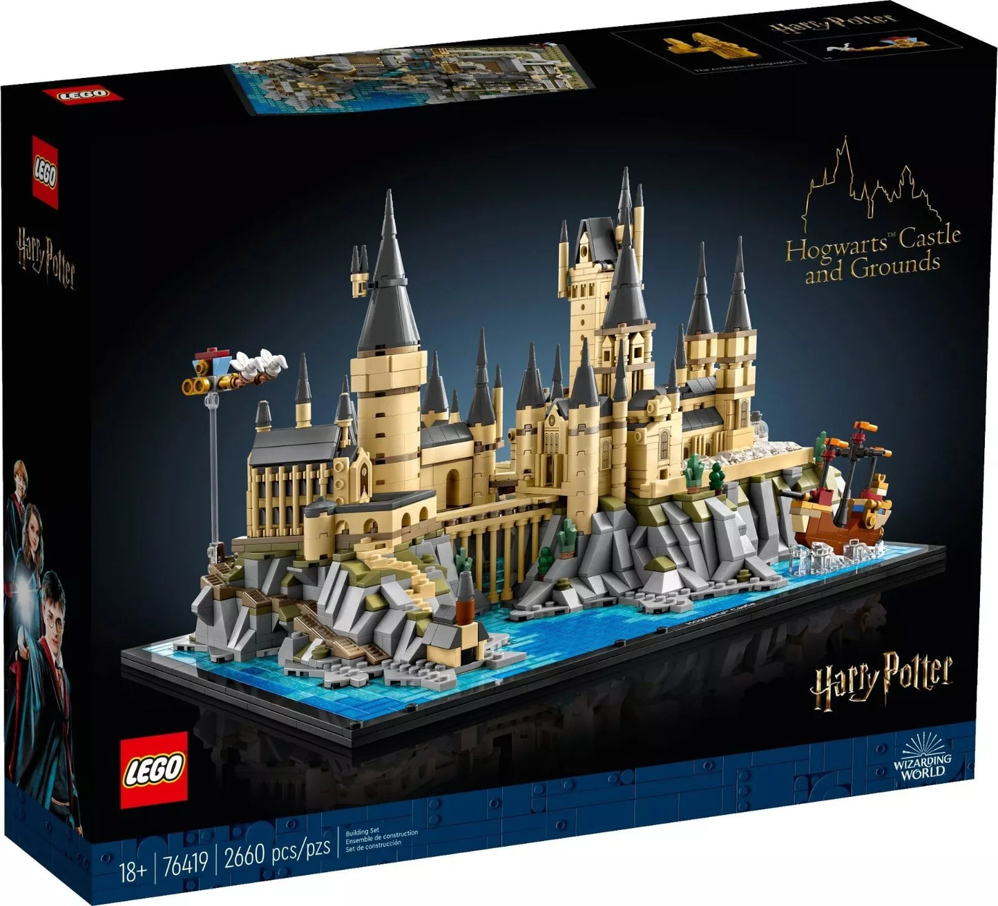 Lego Harry Potter 76419 Castello e Parco di Hogwarts