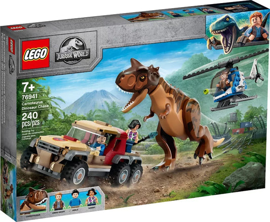 Lego Jurassic World 76941 L’inseguimento del dinosauro Carnotaurus